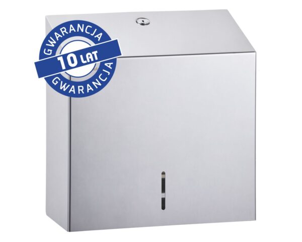 Pojemnik na ręczniki składane MERIDA STELLA MAXI, stal polerowana Pojemnik na ręczniki składane MERIDA STELLA MAXI, stal polerowana