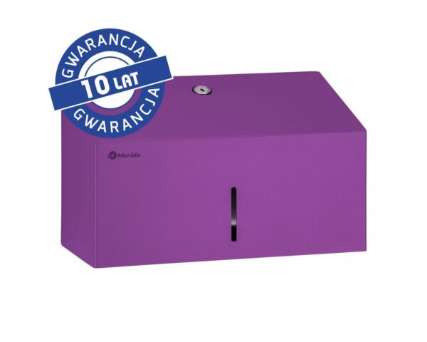 Pojemnik na ręczniki składane MERIDA STELLA VIOLET LINE MINI, fioletowy