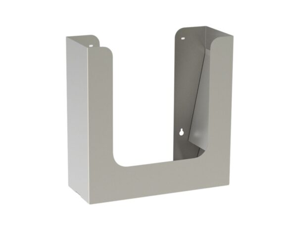 Pojemnik na ręczniki papierowe, do montażu w szafce wiszącej, STAL MATOWA