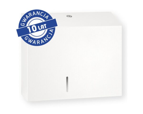 Pojemnik na papier toaletowy MERIDA STELLA WHITE LINE MAXI, średnica papieru do 23 cm, biały Pojemnik na papier toaletowy MERIDA STELLA WHITE LINE MAXI, średnica papieru do 23 cm, biały