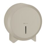 Pojemnik na papier toaletowy MERIDA STELLA SILK GREY LINE MINI, średnica papieru do 19 cm, szary jedwabisty