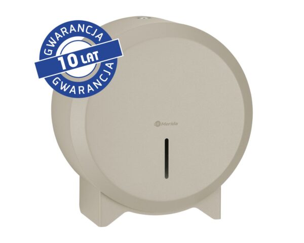 Pojemnik na papier toaletowy MERIDA STELLA SILK GREY LINE MINI, średnica papieru do 19 cm, szary jedwabisty