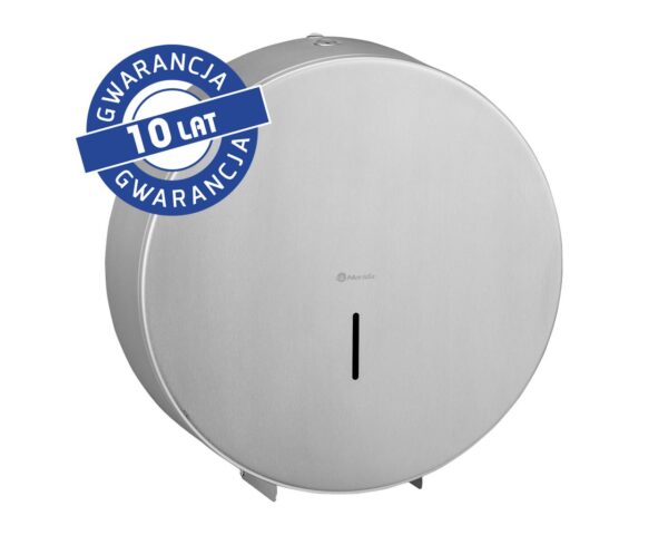 Pojemnik na papier toaletowy MERIDA STELLA MEGA, średnica papieru do 28 cm, stal matowa Pojemnik na papier toaletowy MERIDA STELLA MEGA, średnica papieru do 28 cm, stal matowa