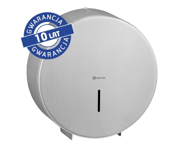 Pojemnik na papier toaletowy MERIDA STELLA MAXI, średnica papieru do 23 cm, stal matowa Pojemnik na papier toaletowy MERIDA STELLA MAXI, średnica papieru do 23 cm, stal matowa