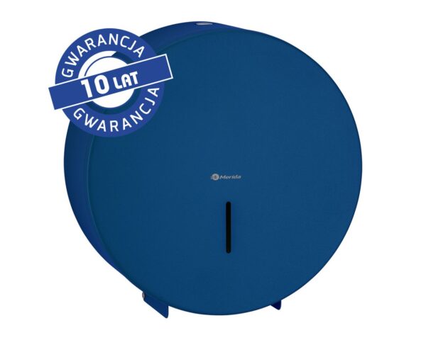 Pojemnik na papier toaletowy MERIDA STELLA BLUE LINE MAXI, średnica papieru do 23 cm, niebieski Pojemnik na papier toaletowy MERIDA STELLA BLUE LINE MAXI, średnica papieru do 23 cm, niebieski
