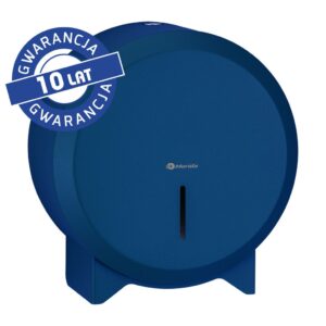 Pojemnik na papier toaletowy MERIDA STELLA BLUE LINE MINI, średnica papieru do 19 cm, niebieski