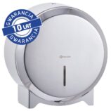 Pojemnik na papier toaletowy MERIDA STELLA MINI, średnica papieru do 19 cm, stal polerowana