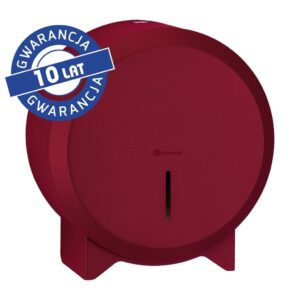 Pojemnik na papier toaletowy MERIDA STELLA RED LINE MINI, średnica papieru do 19 cm, czerwony