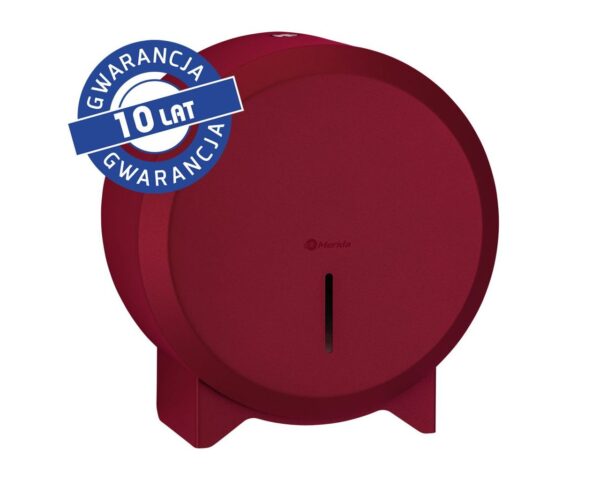 Pojemnik na papier toaletowy MERIDA STELLA RED LINE MINI, średnica papieru do 19 cm, czerwony Pojemnik na papier toaletowy MERIDA STELLA RED LINE MINI, średnica papieru do 19 cm, czerwony