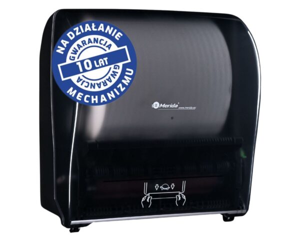 Podajnik ręczników MERIDA SOLID za 100 zł netto przy zakupie 2 kartonów ręczników AUTOMATIC RAB301 Podajnik ręczników MERIDA SOLID za 100 zł netto przy zakupie 2 kartonów ręczników AUTOMATIC RAB301