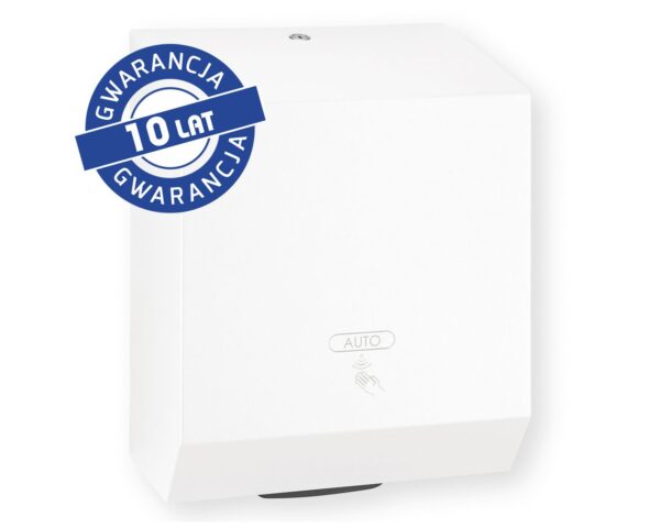 Automatyczny bezdotykowy podajnik ręczników papierowych w rolach MERIDA STELLA WHITE LINE AUTOMATIC MAXI, biały