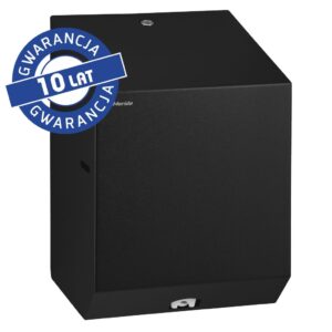 Pojemnik na ręczniki papierowe w rolach MERIDA STELLA BLACK LINE MAXI, czarny