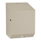 Pojemnik na ręczniki papierowe w rolach MERIDA STELLA SILK GREY LINE MAXI, szary jedwabisty