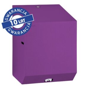 Pojemnik na ręczniki papierowe w rolach MERIDA STELLA VIOLET LINE MAXI, fioletowy
