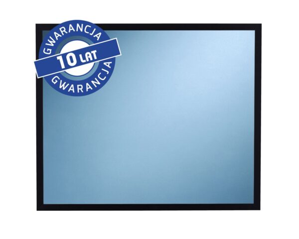 Lustro w ramie metalowej - czarnej MERIDA STELLA BLACK LINE, 50 x 60 cm