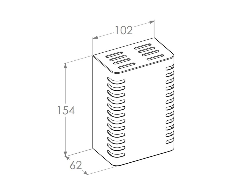 Odświeżacz powietrza V SOLID EVOLUTION MERIDA STELLA SILK GREY LINE, szary jedwabisty