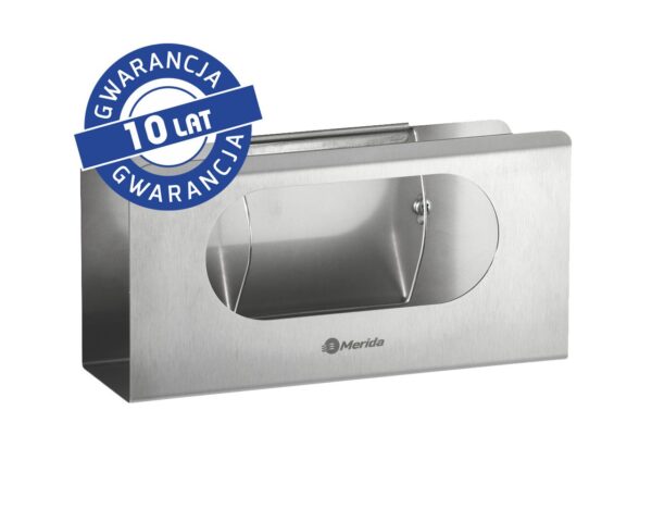 Uchwyt na kartonik z rękawiczkami lub chusteczkami MERIDA STELLA, stal matowa