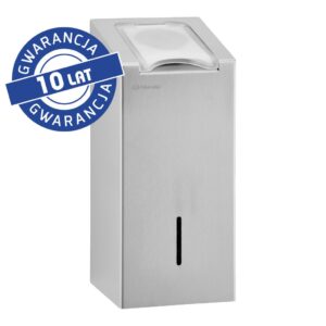 Pojemnik na chusteczki nasączone MERIDA STELLA, stal matowa