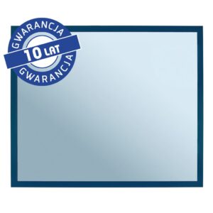 Lustro w ramie metalowej - niebieskiej MERIDA STELLA BLUE LINE, 50 x 60 cm