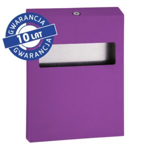 Pojemnik na podkładki na deskę sedesową MERIDA STELLA VIOLET LINE, fioletowy