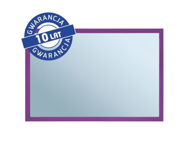 Lustro w ramie metalowej - fioletowej MERIDA STELLA VIOLET LINE, 40 x 60 cm Lustro w ramie metalowej - fioletowej MERIDA STELLA VIOLET LINE, 40 x 60 cm