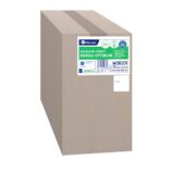 Worki na śmieci MERIDA OPTIMUM, 60 x 90 cm, pojemność 70 l, rolka 50 szt., BIAŁE, HDPE/LDPE