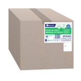 Worki na śmieci MERIDA OPTIMUM, 70 x 110 cm, pojemność 120 l, rolka 50 szt., NIEBIESKIE, LDPE