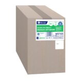 Worki na śmieci MERIDA OPTIMUM, 50 x 60 cm, pojemność 35 l, rolka 50 szt., BEZBARWNE, HDPE/LDPE