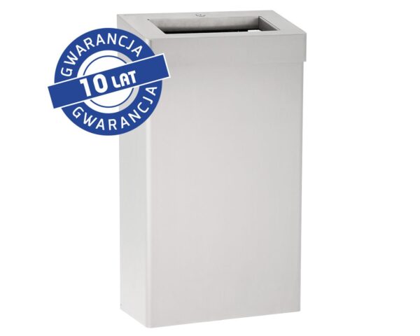 Kosz otwarty MERIDA STELLA R10 ADVANCED, poj. 27 l, stal matowa