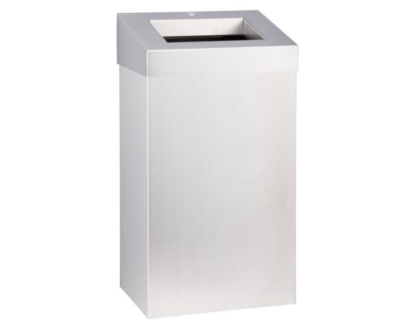 Kosz otwarty MERIDA STELLA - 45 l, stal matowa z powłoką AFP Kosz otwarty MERIDA STELLA - 45 l, stal matowa z powłoką AFP