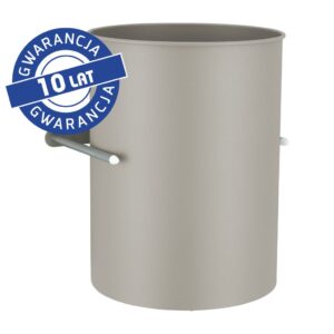 Kosz podblatowy regulowany MERIDA STELLA STONE GREY LINE, pojemność 30 l, szary kamienny