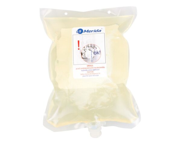 Mydło w pianie MERIDA ECO HARMONY, wkład 1000 ml, bez zapachu, ECOLABEL Mydło w pianie MERIDA ECO HARMONY, wkład 1000 ml, bez zapachu, ECOLABEL