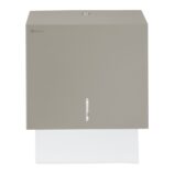 Pojemnik na ręczniki składane MERIDA STELLA STONE GREY LINE MAXI, szary kamienny