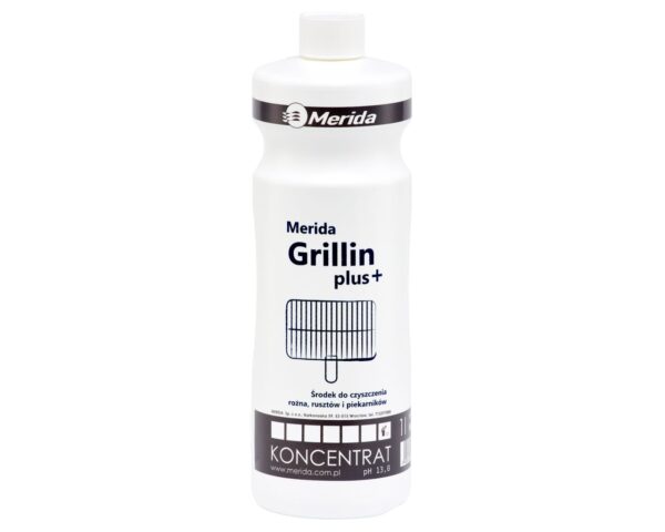 MERIDA GRILLIN PLUS środek do czyszczenia rusztów, piekarników itp., butelka 1 l