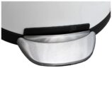 Kosz pedałowy TOP SILENT LUNA, pojemność 30 l, metalowy, biały