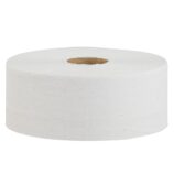 Papier toaletowy MERIDA OPTIMUM, biały, średnica 23 cm, długość 210 m, dwuwarstwowy, zgrzewka 6 szt., ECOLABEL