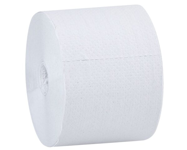 Papier toaletowy bez gilzy MERIDA OPTIMUM, biały, średnica 12 cm, długość 85 m, dwuwarstwowy, karton 18 szt., ECOLABEL Papier toaletowy bez gilzy MERIDA OPTIMUM, biały, średnica 12 cm, długość 85 m, dwuwarstwowy, karton 18 szt., ECOLABEL