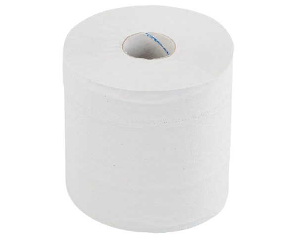 Papier toaletowy MERIDA OPTIMUM, biały, średnica 14 cm, długość 80 m, dwuwarstwowy, zgrzewka 12 szt., ECOLABEL Papier toaletowy MERIDA OPTIMUM, biały, średnica 14 cm, długość 80 m, dwuwarstwowy, zgrzewka 12 szt., ECOLABEL
