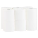 Papier toaletowy MERIDA TOP, biały, średnica 14 cm, długość 100 m, dwuwarstwowy, zgrzewka 12 szt., ECOLABEL