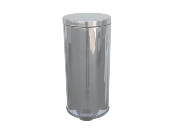 Kosz pedałowy KLASIK o poj. 30 l, błyszczący