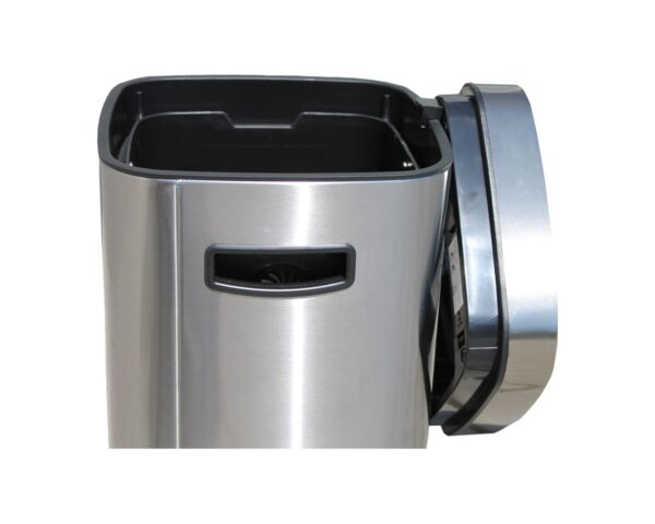 Kosz automatyczny SENSOR, bezdotykowy, kwadratowy, stal matowa 12 l Kosz automatyczny SENSOR, bezdotykowy, kwadratowy, stal matowa 12 l