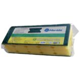 Zmywak profesjonalny ogólnego stosowania, pianka żółta, fibra zielona, opakowanie 10 szt.