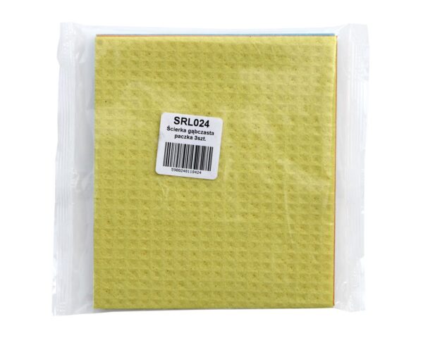 Ścierka gąbczasta, paczka 3 szt. Ścierka gąbczasta, paczka 3 szt.