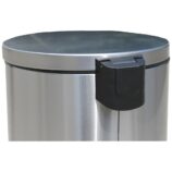 Kosz pedałowy TOP SILENT LUNA, pojemność 5 l, stal matowa