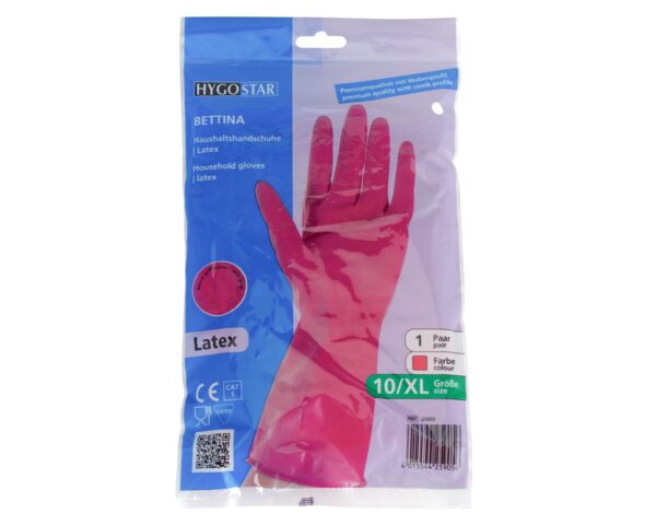 Profesjonalne rękawice gospodarcze, rozmiar XL, czerwone Profesjonalne rękawice gospodarcze, rozmiar XL, czerwone