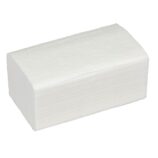 Ręczniki papierowe MERIDA TOP, białe, jednowarstwowe, 4000 szt.