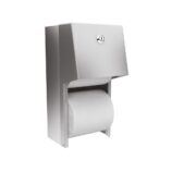 NATYNKOWY POJEMNIK TRADITIONAL NA 2 ROLKI ZWYKŁEGO PAP. TOALETOWEGO MATOWY